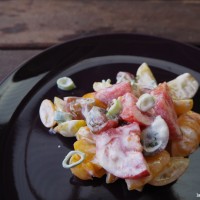 Heirloom tomato salad