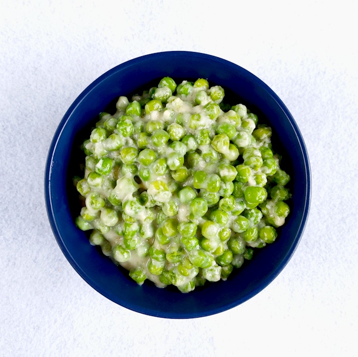Sauteed green peas